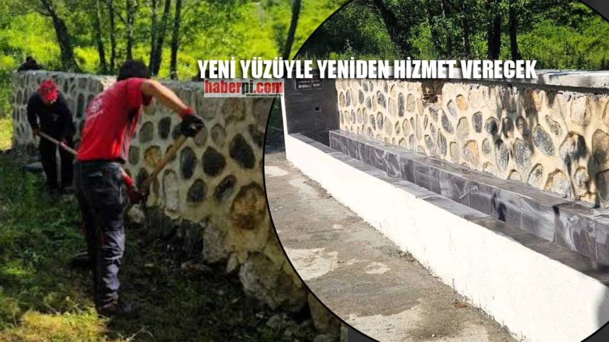 Gölcük Şevketiye çeşmesi yeniden hizmet verecek