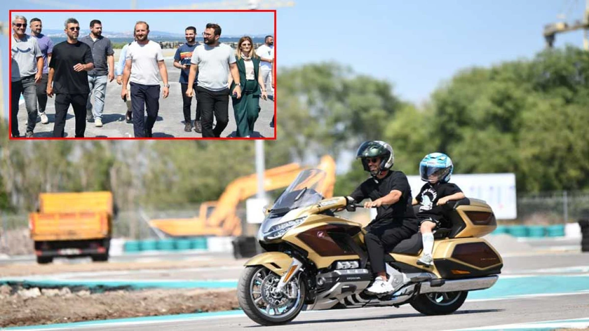 Başiskele'deki yeni pistte Kenan Sofuoğlu sürprizi