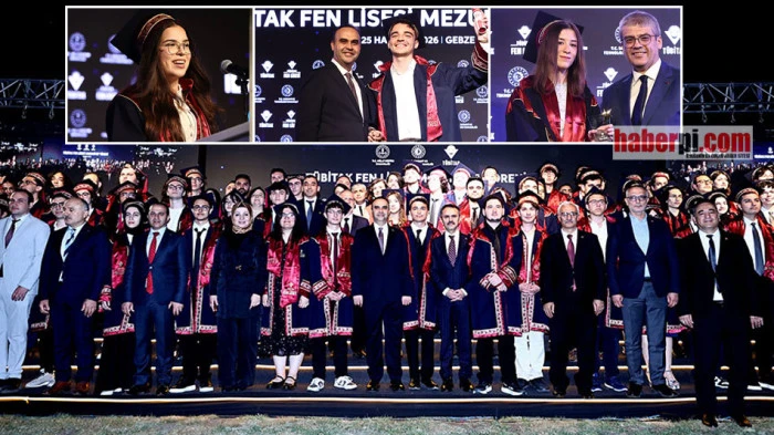 TÜBİTAK Fen Lisesi ilk mezunlarını verdi