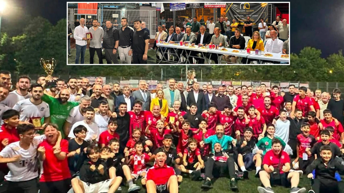 Gölcük Köyleri arası Futbol Turnuvasının şampiyonu Hasaneyn oldu