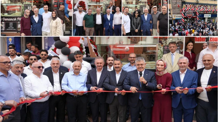 Kaya kardeşlerin işletmeciliğini yaptığı Tarihi Osmancık Pilavcısına görkemli açılış