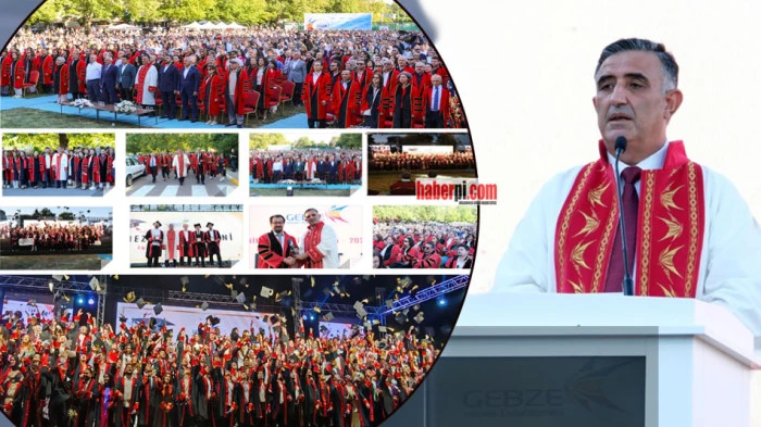 Gebze Teknik Üniversitesi, mezunlarını görkemli bir törenle uğurladı
