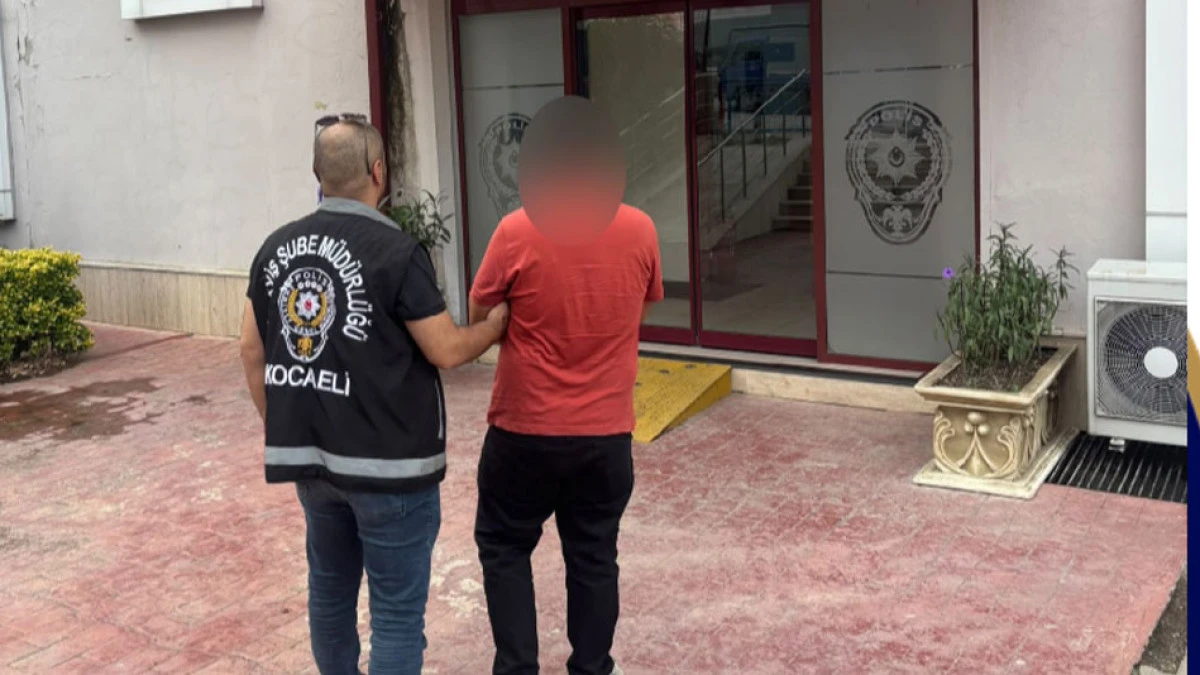 Kocaeli Polisi onu Derince'de yakaladı