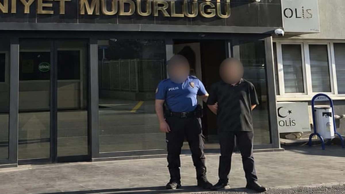 Aranan şahıs kıskıvrak yakalandı
