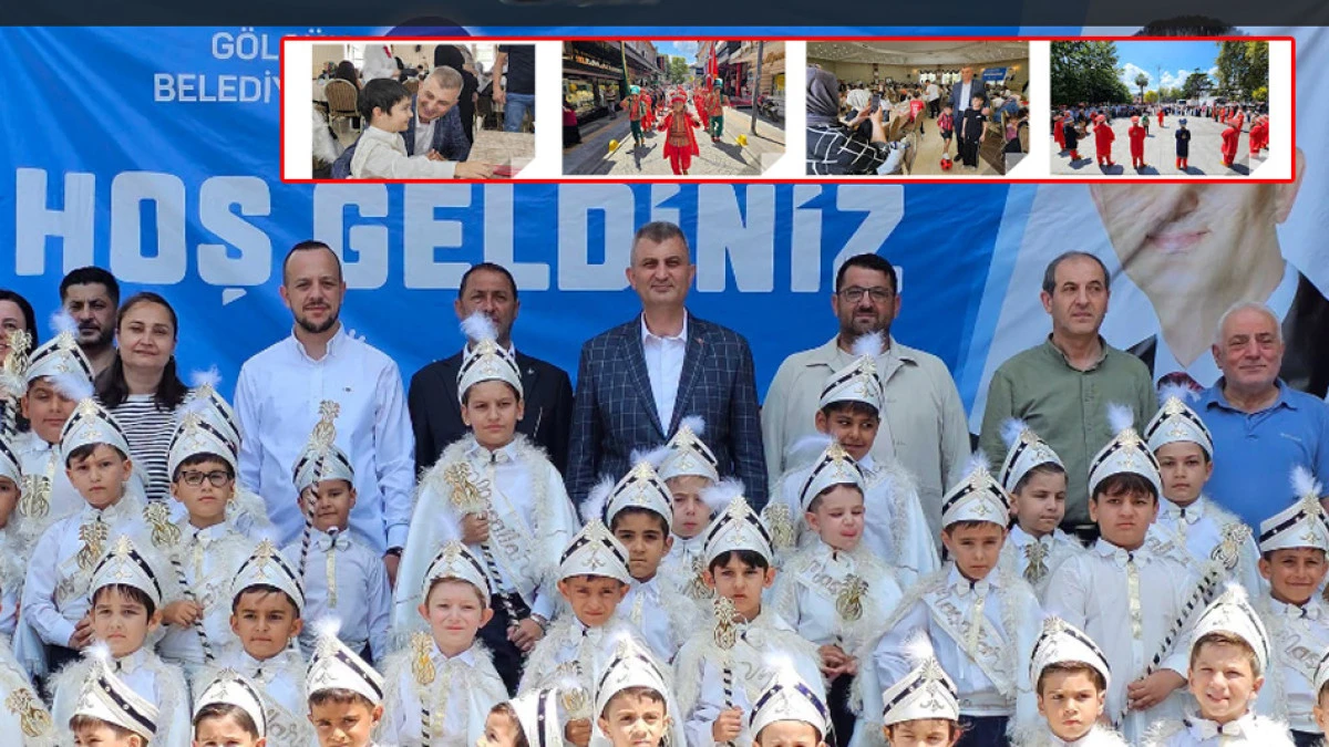 Gölcük’te sünnet çocuklarının mutluluğu şölene dönüştü