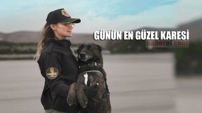 Günün en güzel fotoğrafı Emniyet Genel Müdürlüğünden geldi