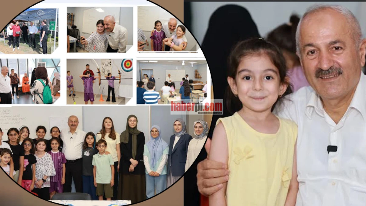 Başkan Büyükgöz'den yaz okulu öğrencilerine sürpriz 