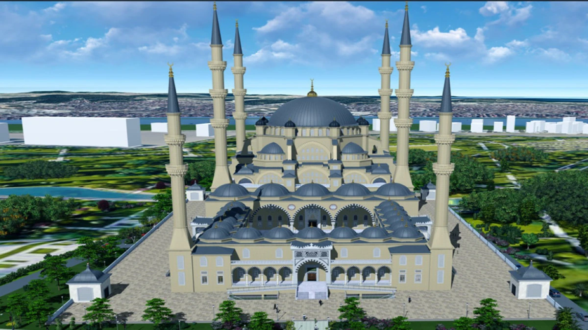 Gebze Millet Bahçesi Camisinin yapımına başladı