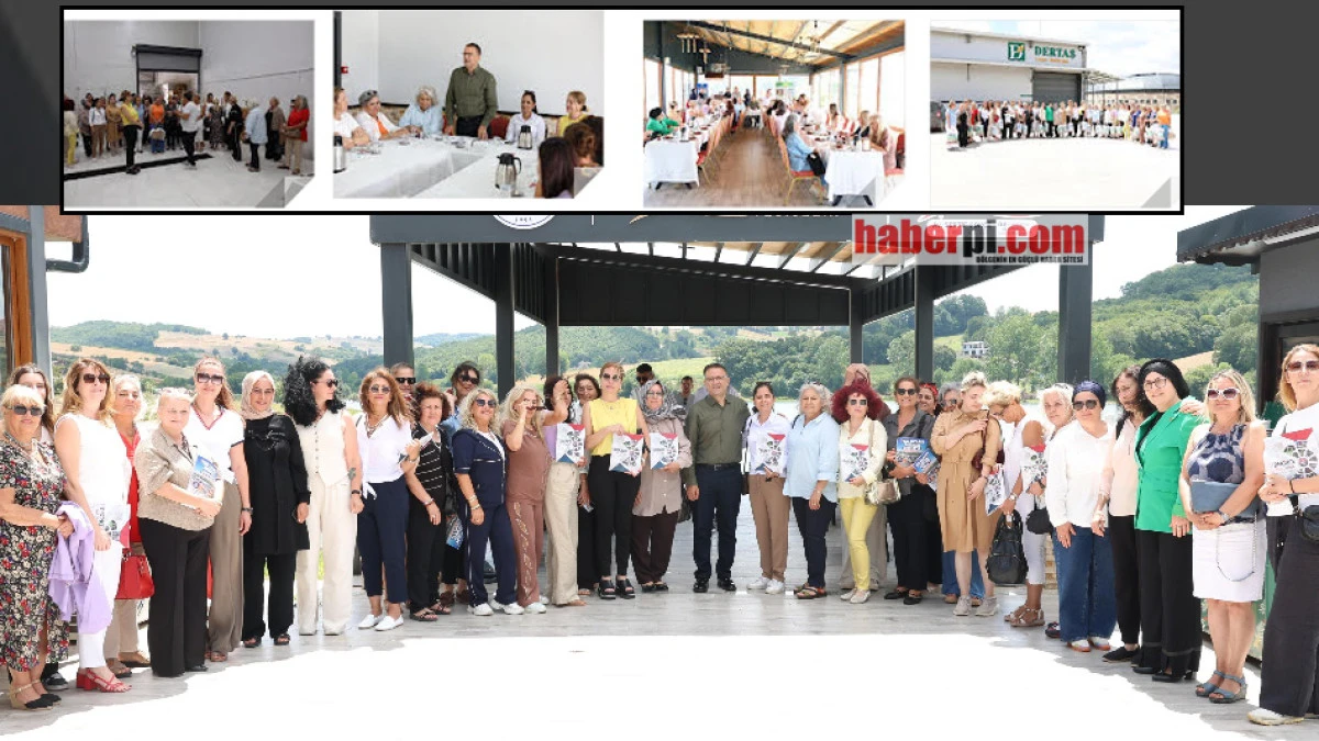 Başkan Gökçe,  Derinceli kadın muhtarlara hizmetlerini anlattı