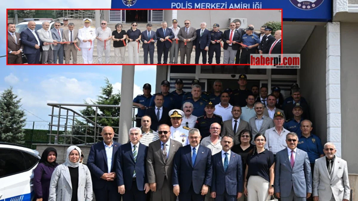 Çayırova Şehit Hıdır Canoluk Polis Merkezi Amirliği törenle açıldı