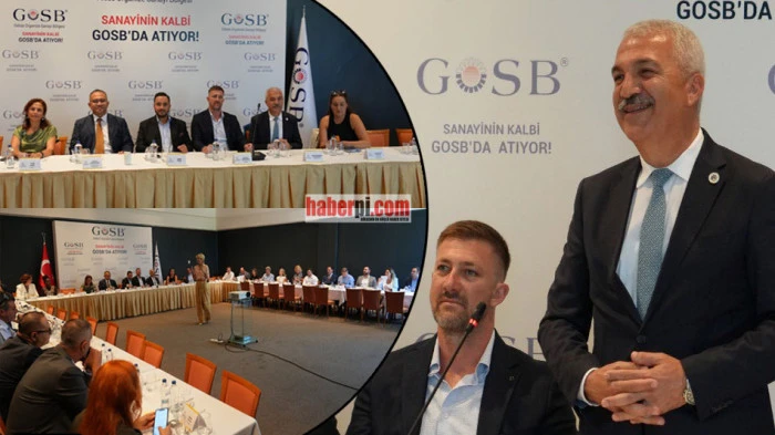  GTO Başkanı Aslantaş, üretim ve sanayi dünyasının üst düzey isimleriyle buluştu
