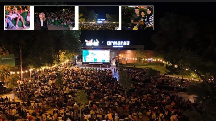 Ormanya’da sinema keyfi