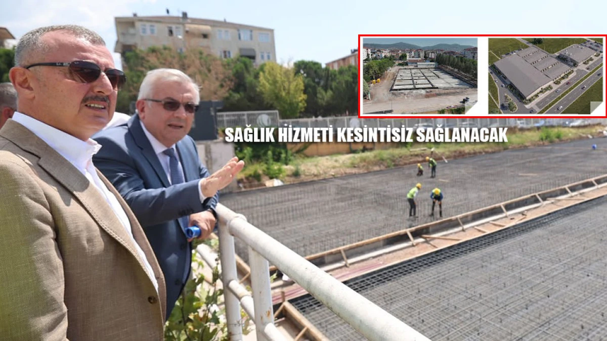 Büyükakın'dan Derince sağlık tesisine yakın takip