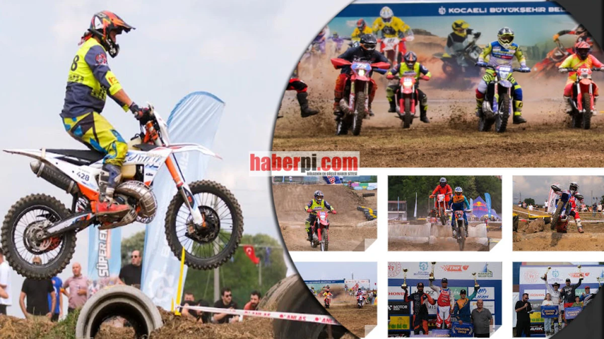 Kartepe'de Süper Enduro rüzgarı esti