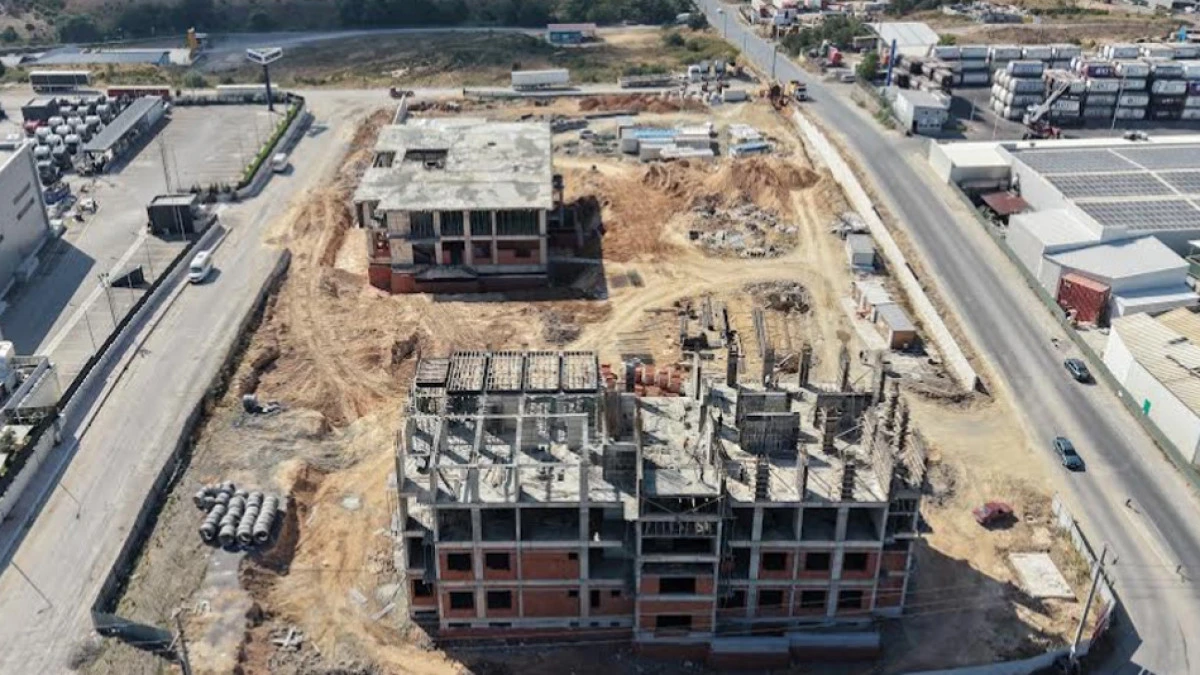 Çayırova’nın yeni meslek lisesinde sona gelindi