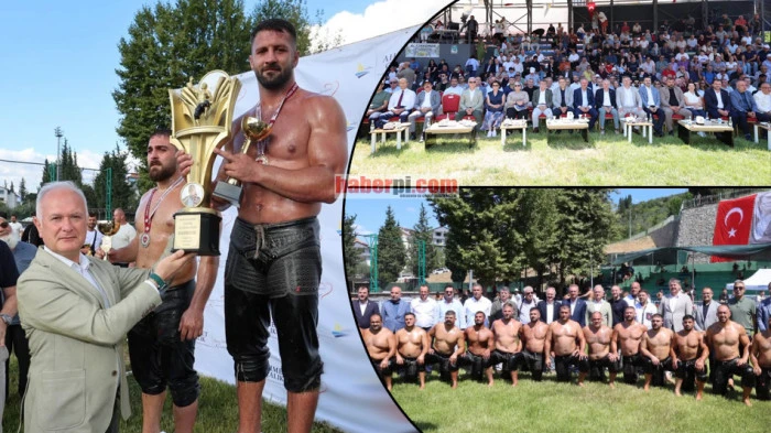 Karamürsel’de Başpehlivan Sinan Yıldız