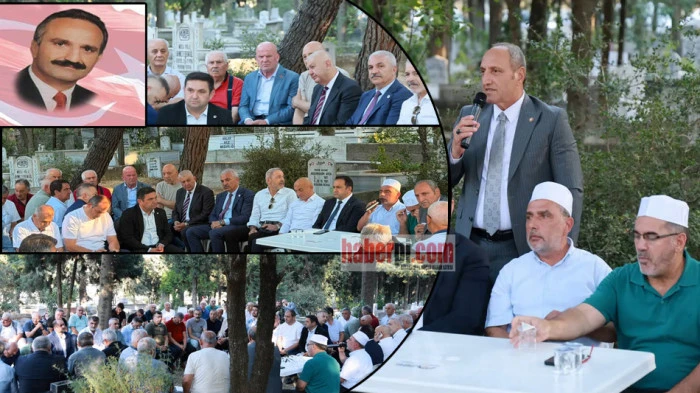 Deprem şehidi Alaettin Kurt mezarı başında dualarla anıldı