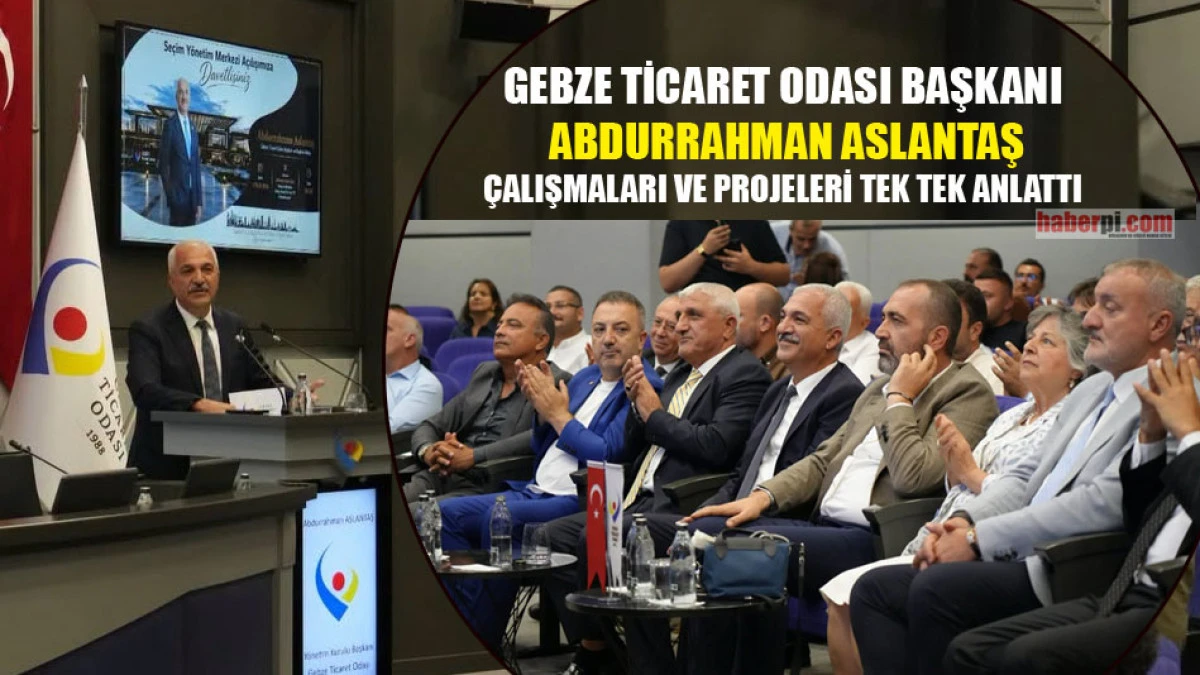 GTO Başkanı Aslantaş tüm çalışma ve projeleri anlattı 