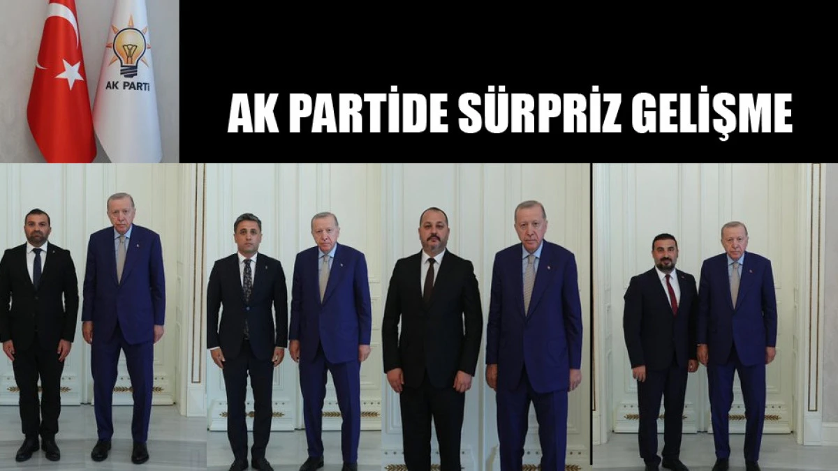 Ak Partide sürpriz gelişme