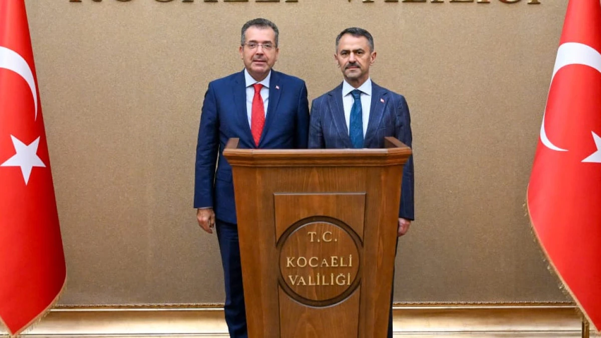 Meteoroloji Genel Müdürü Coşkun'dan Vali Aktaş'a Ziyaret