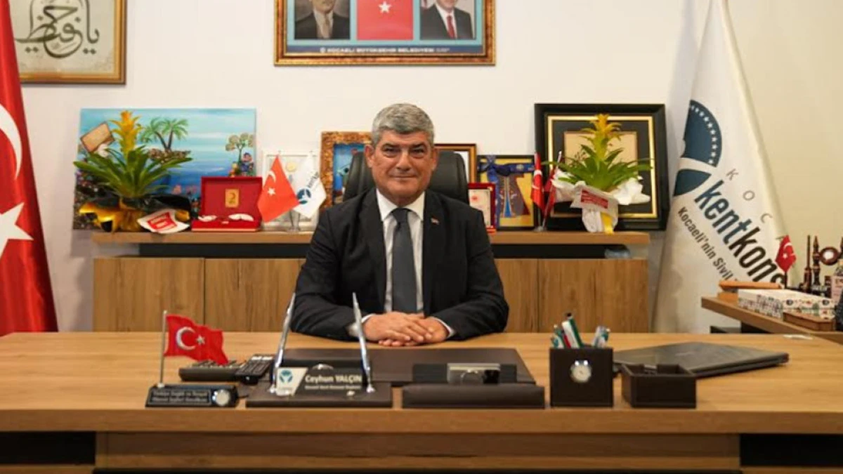Kocaeli Kent Konseyi Başkanı Yalçın’dan 30 Ağustos Zafer Bayramı mesajı