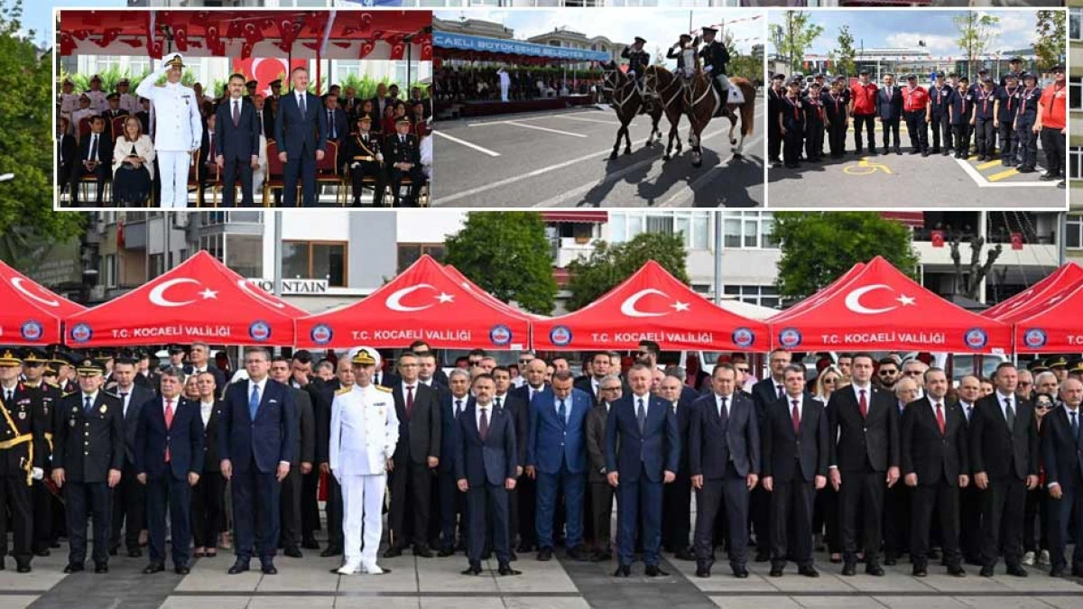 Kocaeli, Zafer Bayramını büyük coşkuyla kutladı