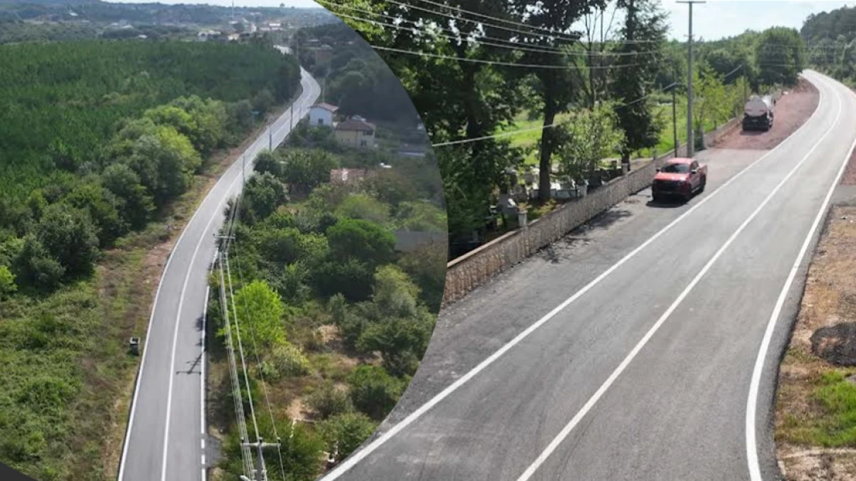 Kefken Atatürk Caddesi pırıl pırıl oldu