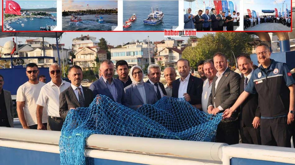 Kocaeli'de ilk ağ dualarla denize atıldı