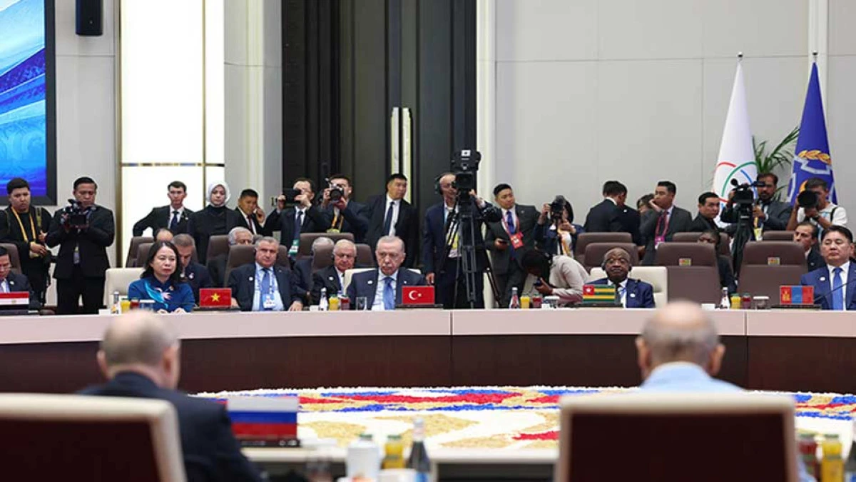 Cumhurbaşkanı Erdoğan'dan Şanghay mesajı