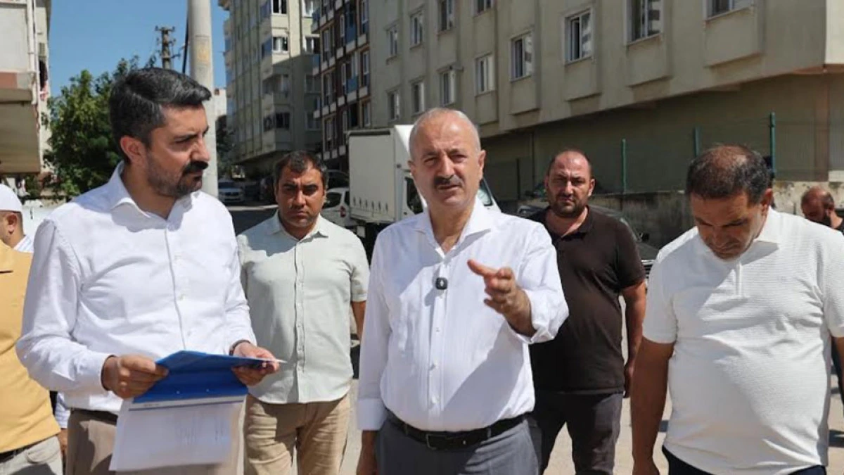 Başkan Büyükgöz yerinde inceledi
