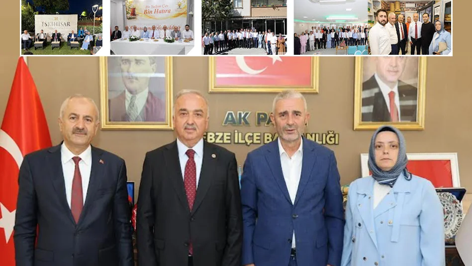  Ak Parti Gebze'den Türkiye Yüzyılı buluşmasına büyük destek