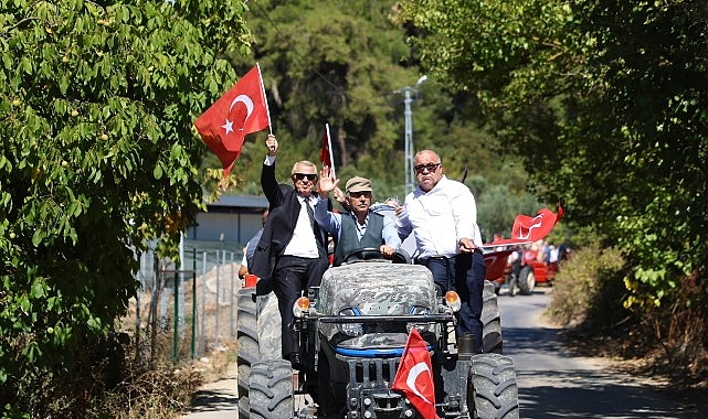 Zeytinin Başkentinde hasat sezonu dualarla açıldı