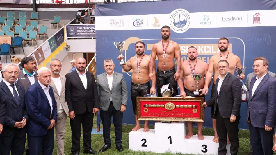 23. Taşköprü Hasat Sonu Festivali, Güreş müsabakalarıyla taçlandı