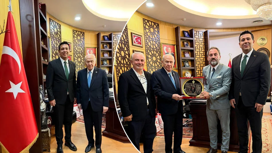 Abdurrahman Akyol'dan MHP Genel Başkanı Bahçeli'ye ziyaret