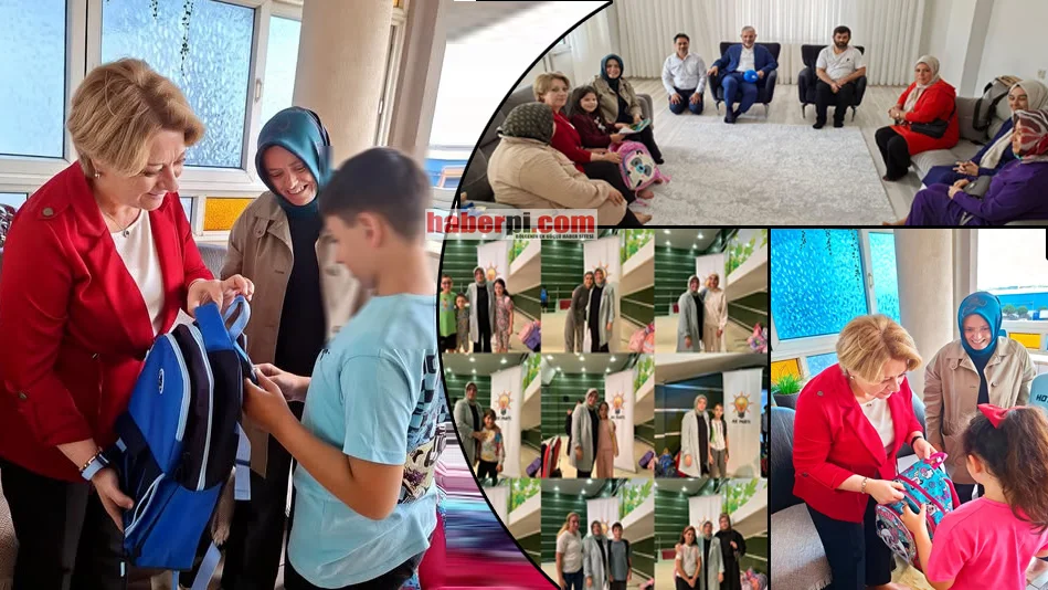 Gebze Ak Parti Kadın Kolları öğrencileri unutmadı