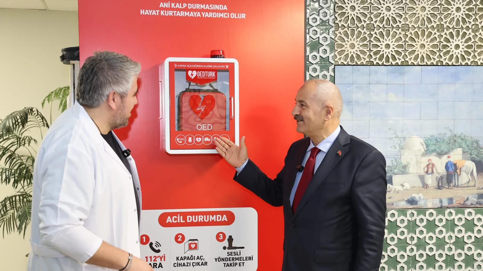 Gebze Belediyesinden Hayat Kurtaracak OED Uygulaması