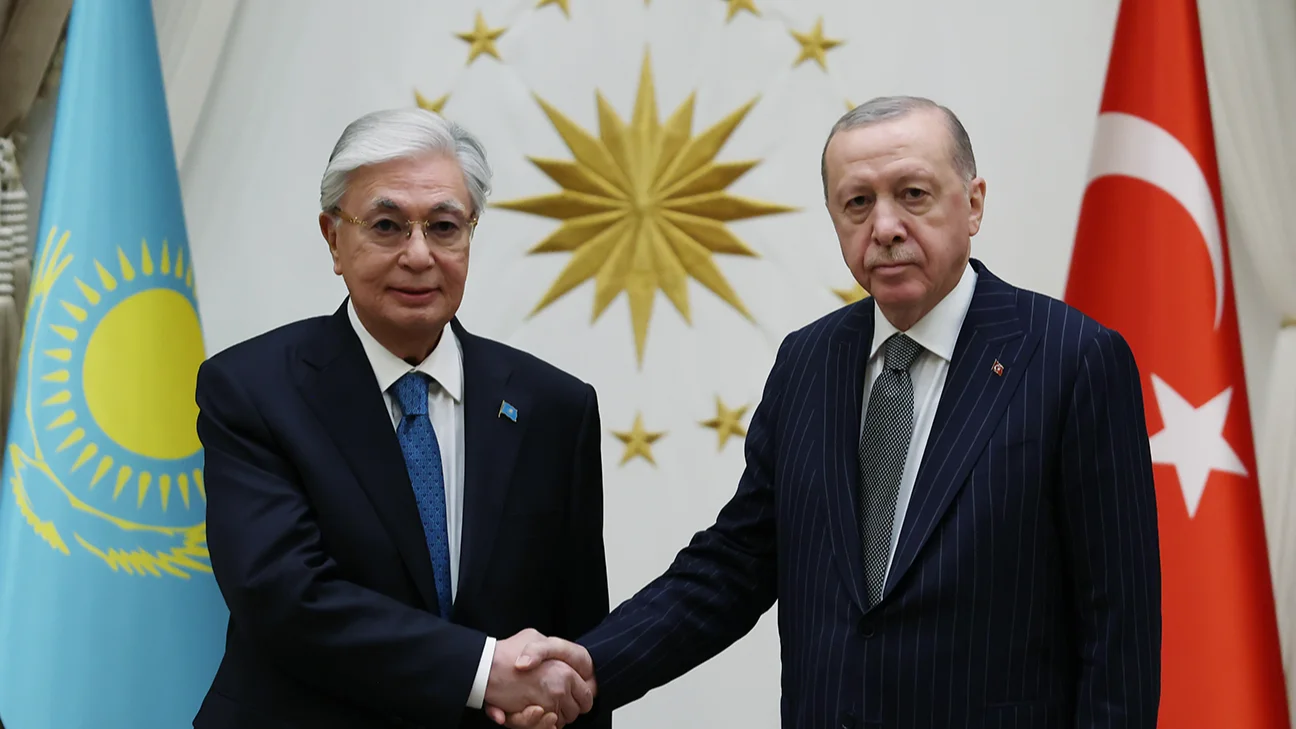 Cumhurbaşkanı Tokayev Türkiye'de 