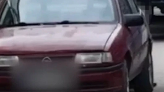 Kırıkkale'de ehliyetsiz sürücü dronu görünce yaya taklidi yaptı