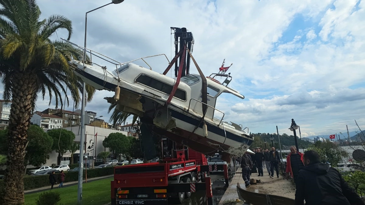 Ereğli'de batan Kuzey Yıldızı gemisi kurtarıldı