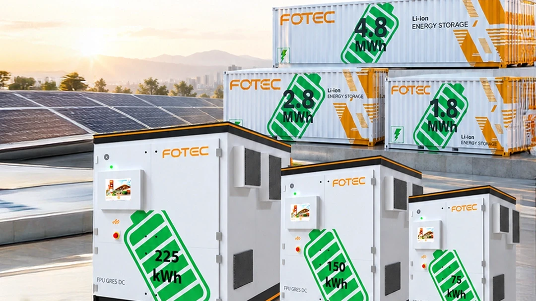 FOTEC Enerji’den Şebekeden Konutlara Uzanan Yerli Depolama Çözümleri