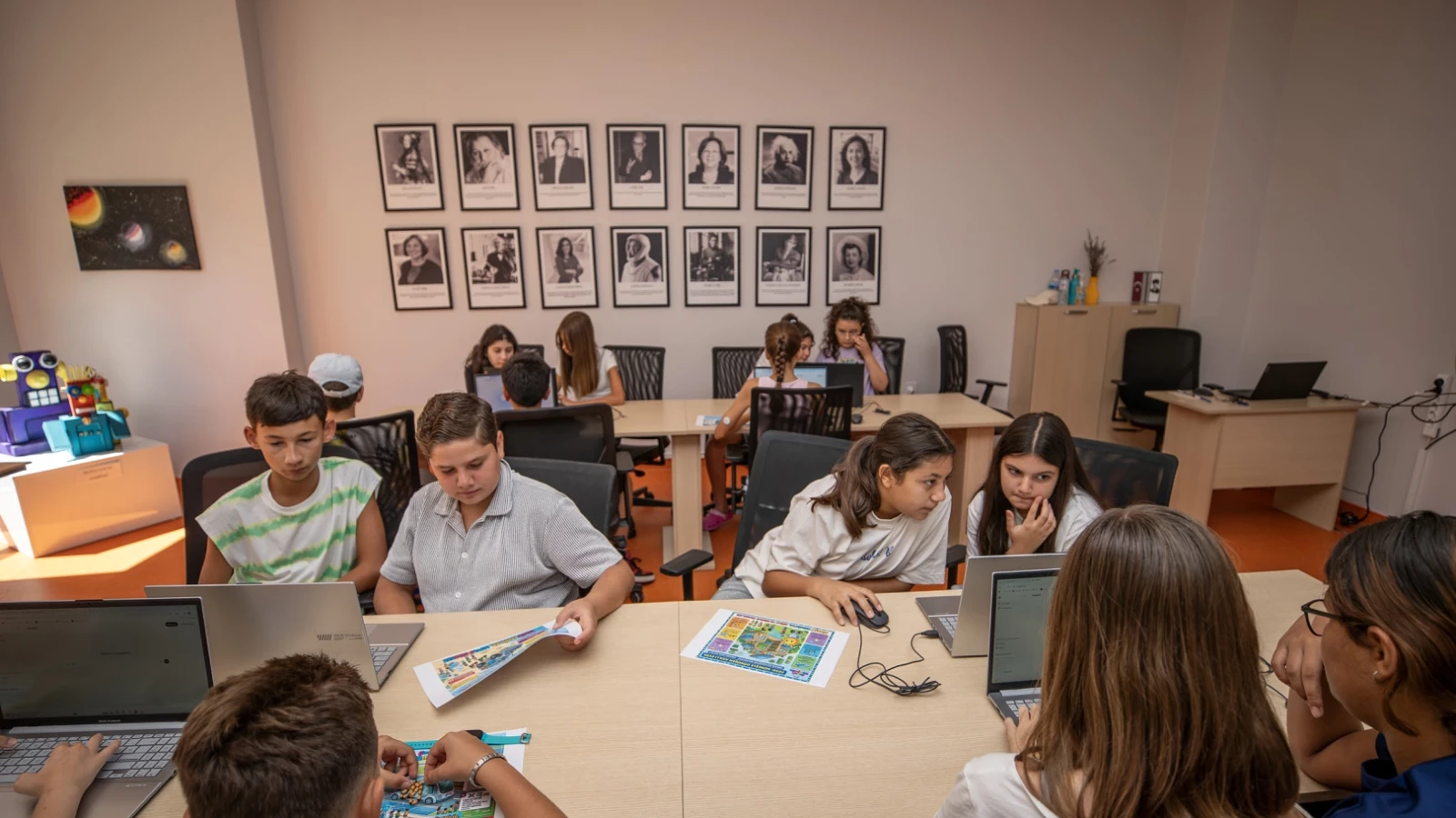 Mersin’de çocuklar yapay zekâ ile tanışıyor