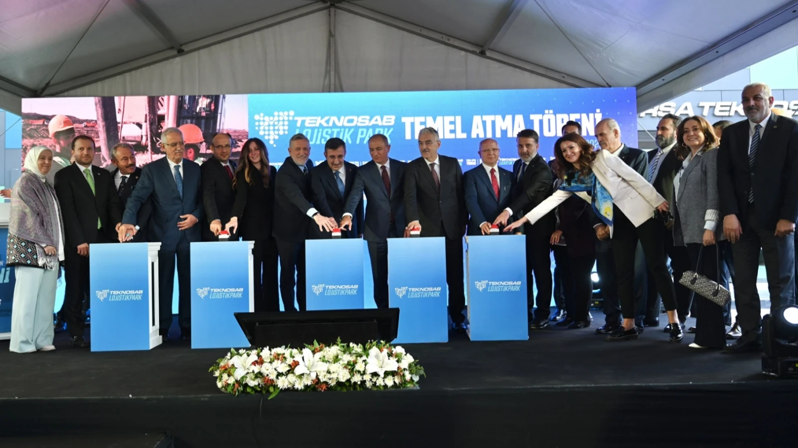 Bursa'yı dünyaya bağlayacak dev yatırım... TEKNOSAB Lojistik Parkı'nın temeli atıldı