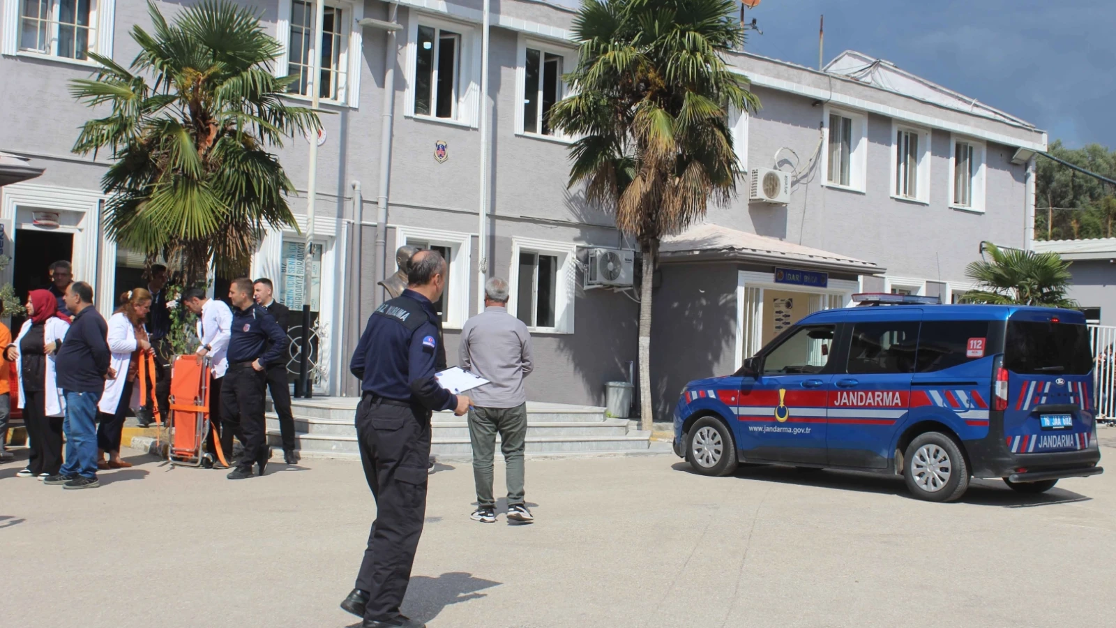 Gemlik Açık Ceza İnfaz Kurumu’nda gerçeği aratmayan OHAL tatbikatı