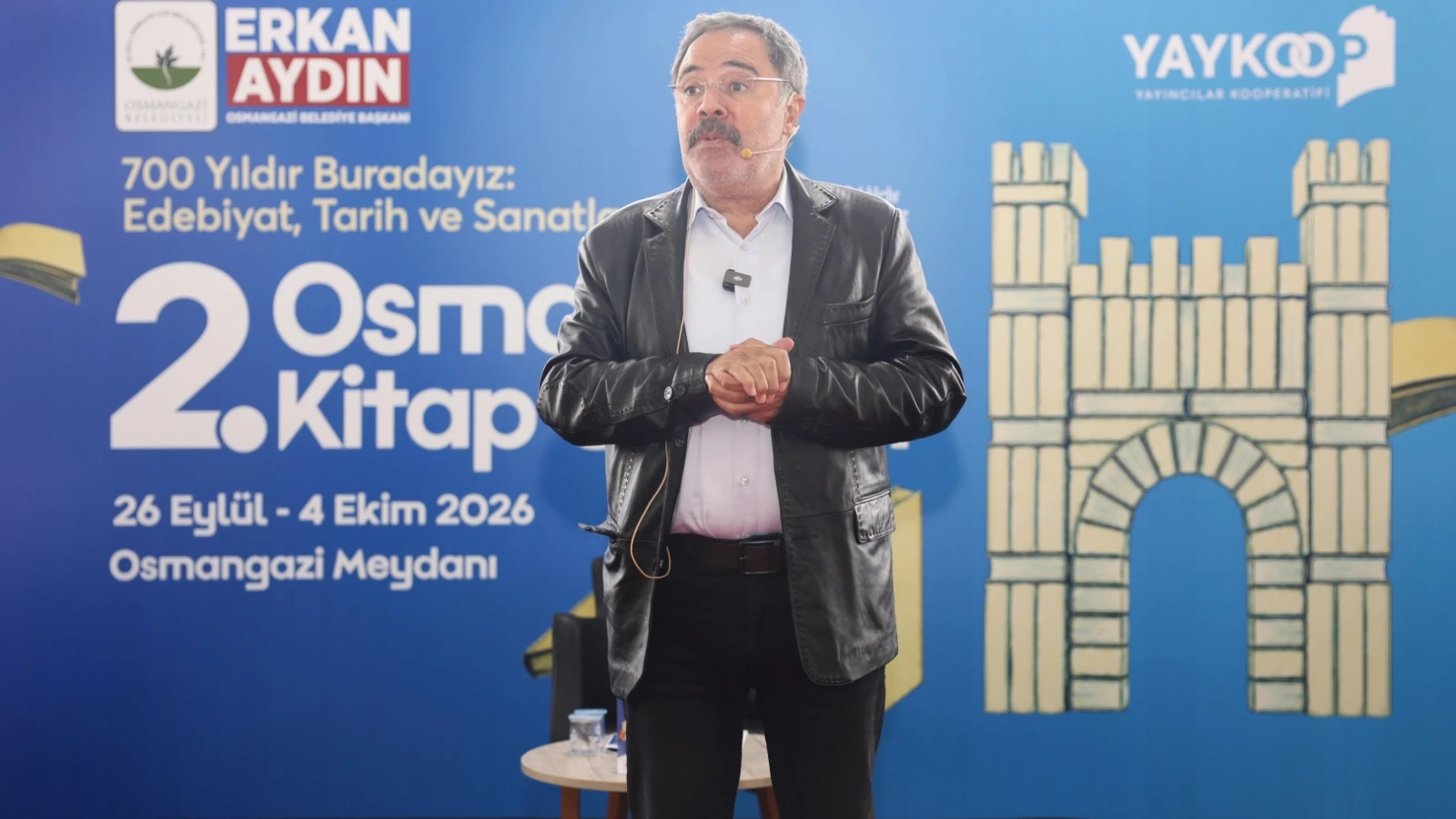 Ahmet Ümit Bursa Osmangazi'de kitapseverlerle buluştu