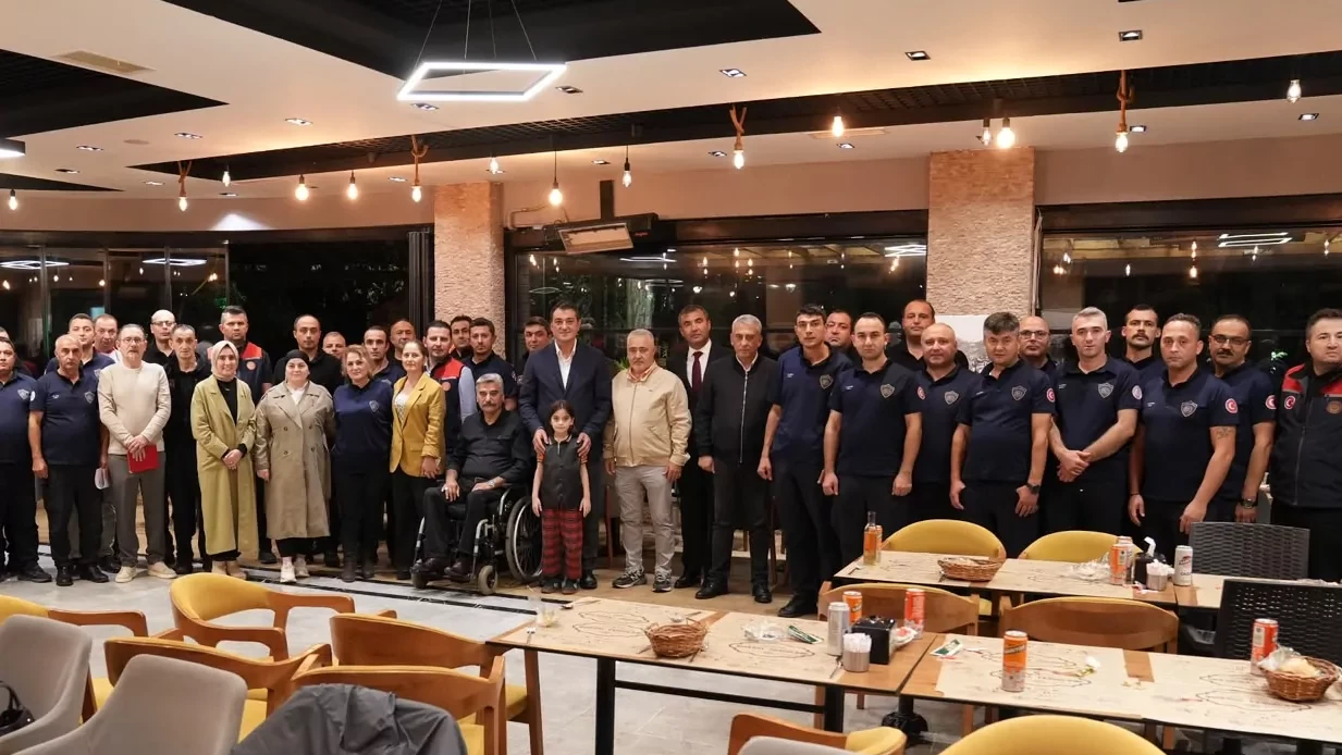 Giresun’da Başkan Köse itfaiye personeliyle yemekte buluştu