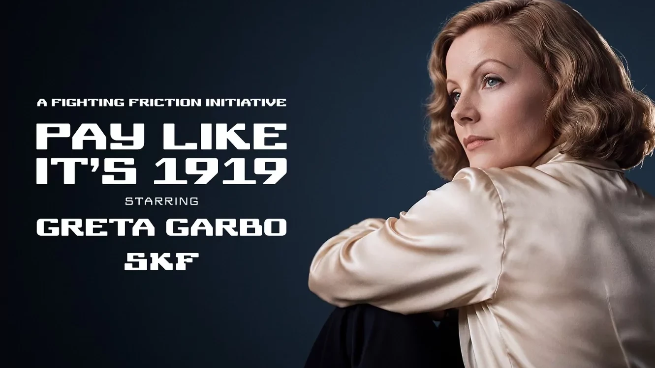 Greta Garbo geri döndü: SKF'nin sürtünmenin üstesinden gelme girişiminde başrolü oynuyor