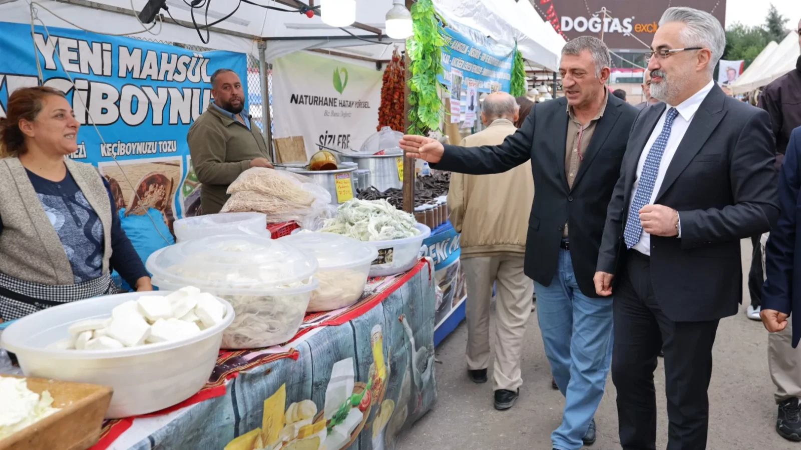 Erzurum lezzetleri Keçiören’de vatandaşlarla buluştu