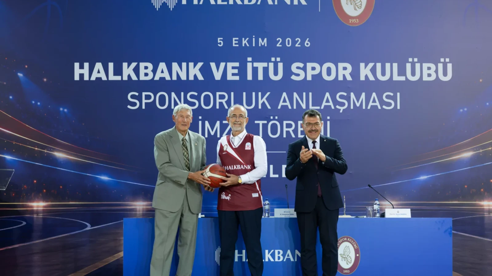 Halkbank, İTÜ Spor Kulübü Basketbol Takımı’nın İsim Sponsoru Oldu