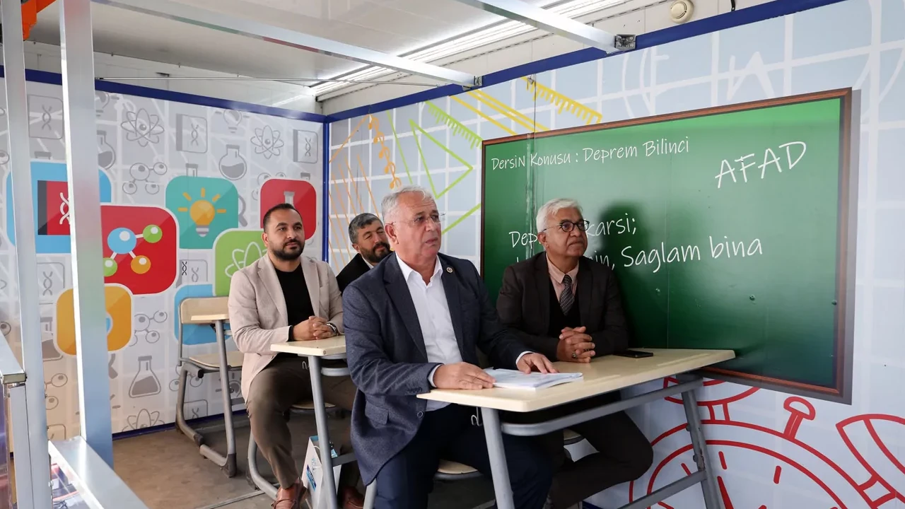 Kayseri Talas'ta deprem hazırlığı