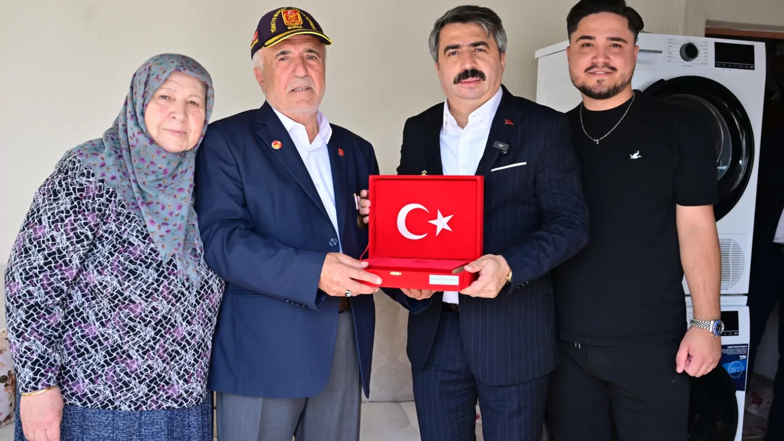 Bursa Yıldırım'da Başkan Yılmaz'dan vefa ziyareti